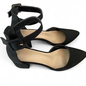 Dream Pairs Black Ankle Strap Heels